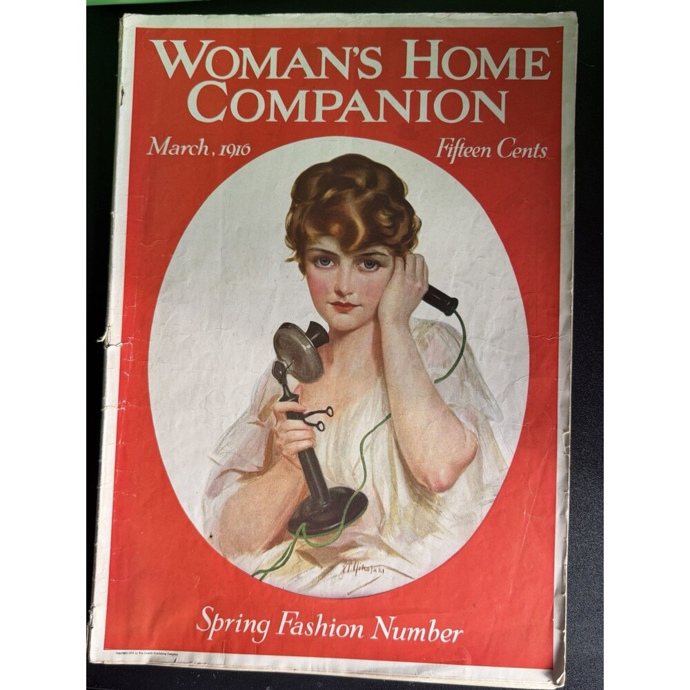 Vintage 1916 Woman's Home Companion Magazine